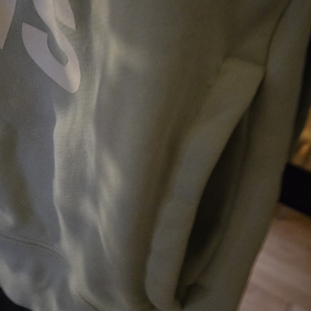 Adidas Womens Soft Blue Green Hoodie Size M Used - Picture 5 of 6